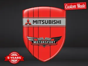 Mitsubishi Fensteraufkleber Robust Hochwertig Fahrzeug